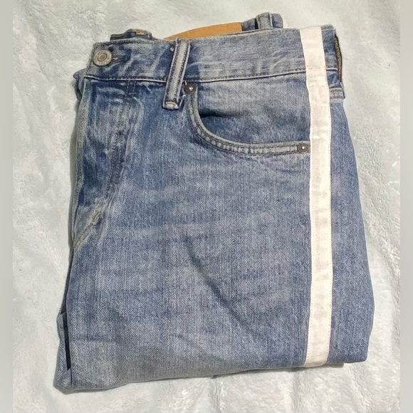 Jeans with stripe like new - Picture 1 of 7
